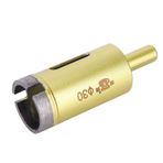 Elmas Matkap Ucu Delik Testere Aracı, Seramik Mermer Cam Taş, İsteğe Bağlı Boyut 6-50mm, Taş Tezgahta Musluk Montaj Delikleri Delme (30mm)