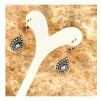 Elmas Montür Rosegold Damla Gümüş Set Takım - LVRSET11