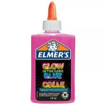 Elmer's 2162079 147 ml Pembe Karanlıkta Parlayan Yapıştırıcı