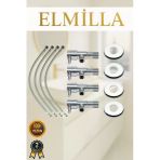 Elmilla Çubuklu Taharet Musluğu Seti 4 Lü