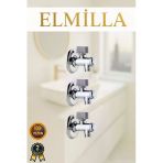 Elmilla Filtreli Ara Musluk Taharet Musluğu 3 Lü Set