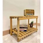 Elmobsan Doğal Ahşap Mutfak, Banyo, Hol, Antre, Mobilya, Çok Amaçlı Düzenleyici - 80 cm