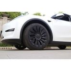 Elo Tesla Model Y Pulse Jant Kapağı Seti 19 Inç, Mat Siyah Renk Seçeneği Ile