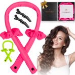 Elobara Heatless Saç Bigudi Seti - Heatless Curls Kafa Bandı ile Zahmetsiz Gecelik Bukleler - Heatless Curling Rod Kafa Bandı ile Isı Olmadan Çarpıcı Isısız Bukleler Elde Edin
