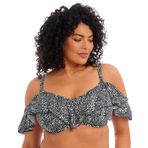 Elomi ES801106 Pebble Cove Bardot Balenli Siyah Kadın Bikini