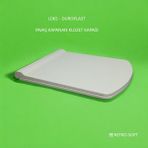 Elone Retro Soft Lüks Duroplast Yavaş Kapanan Klozet Kapağı