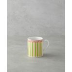 Elora Bone Porselen Kupa 290 ml Yeşil-Turuncu-Pembe - Yeşil - Turuncu - Pembe