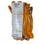 Elora Nitril Pmk Örme Beyaz Sarı LK100 12 Adet