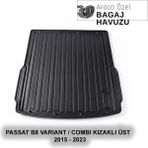 Elorcar Volkswagen Passat B8 Varıant / Combı Kızaklı Üst 2015 - Sonrası 3D Bagaj Havuzu