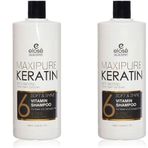 Elose 2x1 lt Keratin Tuzsuz Saç Bakım Şampuanı