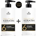 Elose Keratin 1000 ml Şampuan + 1000 ml Saç Kremi