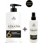 Elose Keratin Saç Kremi 1000 ml + Saç Bakım Sütü 250 ml