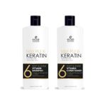 Elose Keratin ve Biotin Saç Bakım Şampuanı 1000 ml + Keratin ve Biotin Saç Bakım Kremi 1000 ml 2' Li Set