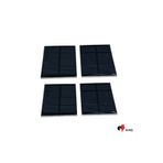 ELPAŞ ** 4 Adet** Mini Solar Güneş Paneli 2v 200 Ma Monokristal