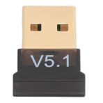 Elprico PC 5.1 Için USB Bluetooth Adaptörü, PC Için Bluetooth Dongle 5.1 USB Bluetooth Dongle, 11/10/8/8.1/7 Bilgisayar Masaüstü, Dizüstü Bilgisayar, Fare, Klavye, Kulaklıklar,