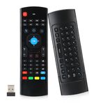 Elprico Uzaktan Kumanda, Kablosuz Uzaktan Fare MX3 2.4G Kablosuz Air Fly Mouse Hareket Algılama Kızılötesi Uzaktan Kumanda TV-PC için