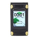 Elprico Yaşlılar Için Flip Cep Telefonu, Basit Cep Telefonları, Uzun Bekleme Çift SIM, Hızlı Arama, Ses Yayını, 4800mAh Pil, Büyük Tuş Takımı, 2G Flip Telefon (BLACK)