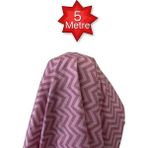 Els 5 Metre Desenli 1.sınıf Silinebilir Astarlı Döşemelik Kumaş - Pembe-Koyu Pembe - 140 cm - 500 cm