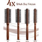 Elsa 4x Erkek Saç Fırçası - Maun