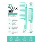 ELSA Professional Kaymaz ve Geniş Yüzeyli Plastik Saç Tarağı