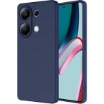 Elsah Xiaomi Redmi Note 13 4g Lenore Kapak Kadife Iç Yüzeyli, Korunaklı ve Şık Tasarımlı Telefon Kılıfı - Lacivert