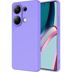 Elsah Xiaomi Redmi Note 13 4g Lenore Kapak Kadife Iç Yüzeyli, Korunaklı ve Şık Tasarımlı Telefon Kılıfı - Lila