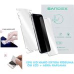 ElsaStore Nubia Red Magic 11 PRO PLUS NANO Ekran Koruyucu + Full Arka Kaplama SET Esnek ULTRA İnce - SANDEX -