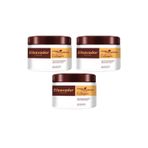 Elsavador Argan Yağı Keratin Kolojen Doğal Yağ Içeren Besleyici Nemlendirici Saç Bakım Maskesi 3'Li Set