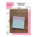Else Craft Pembe Bulut Memopad - No. 20 - Ders Çalışma Mini Not Kağıdı
