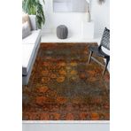 Else Dekor Otantik Etnik Vintage Kilim Desenli Dekoratif Kaymaz Yıkanabilir Spor Saçaklı Halı Ds-3