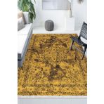 Else Halı Otantik Etnik Vintage Kilim Desenli Dekoratif Kaymaz Yıkanabilir Spor Saçaklı Halı Ds-21