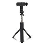 Else Nippon Bluetooth Kumandalı Selfie Çubuğu - Monopod - Tripod Vlog Telefon Tutucu - Siyah