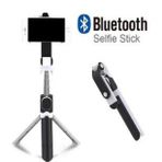 ELSE NIPPON Siyah-Beyaz Bluetooth Kumandalı Selfie Çubuğu-Tripod-Vlog-Monopod Telefon Tutucu
