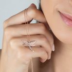 Else Silver ELSE11 Yusufçuk Gümüş Kolye