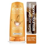 Elseve 360 ml Mucizevi Hindistan Cevizi Yağı Ağırlaştırmayan Besleyici Bakım Kremi