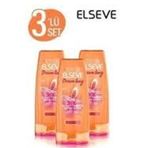Elseve 3x360 ml Dream Long Onarıcı Saç Bakım Kremi