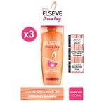 Elseve Dream Long 3x390 ml Şampuan