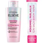 Elseve Glycolic Gloss Mükemmel Parlaklık için Bakım Yapan Şampuanı 200 ml