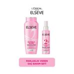 Elseve Glycolic Gloss Parlak Veren Şampuan 300 ML + Saç Bakım Spreyi 150 ML