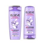 Elseve Hydra Hyaluronic 390 ml Nem Dolduran Şampuan + 390 ml Nemi Hapseden Saç Kremi