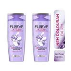 Elseve Hydra Hyaluronik 2x390 ml Şampuan