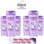 Elseve Hydra Hyaluronik 6x390 ml Şampuan
