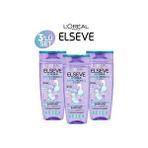 Elseve Hydra Pure 3x300 ml Salisilik Asit İçeren Arındırıcı Şampuan