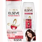 Elseve Komple Onarıcı 5 450 ml Şampuan+175 ml Saç Kremi Seti