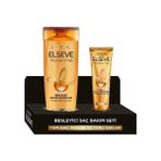 Elseve Mucizevi Yağ Besleyici 390 ml Bakım Şampuanı+Mucizevi Yağ 150 ml Saç Güzelleştirici Krem