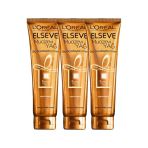 Elseve Normal Saçlar Için Durulanmayan Saç Güzelleştirici Krem 150 Ml 3 Lü Set