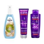 Elseve Palette Renk Açıcı Sprey 150ML+ Elseve Mor Şampuan 200ML+MASKE 150ML - yok
