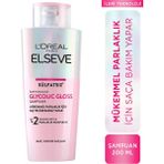 Elseve Sülfatsız Glycolic Gloss Şampuan 200ml Kuru Saçlar için Mükemmel Parlaklık Sağlayan Bakım