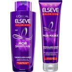 Elseve Turunculaşma Karşıtı Mor Şampuan + Mor Maske