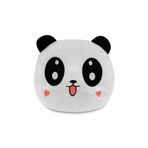 elsmor SEVİMLİ PANDA FİGÜRLÜ KALP YANAKLI 35 X35 CM YASTIK PELUŞ DEKOR PANDA YASTIK